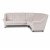 Plaza 5-Sitzer-Ecksofa aus beigem Stoff