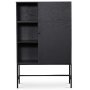 Stilo V.2 Schrank in schwarz gebeizter Eiche