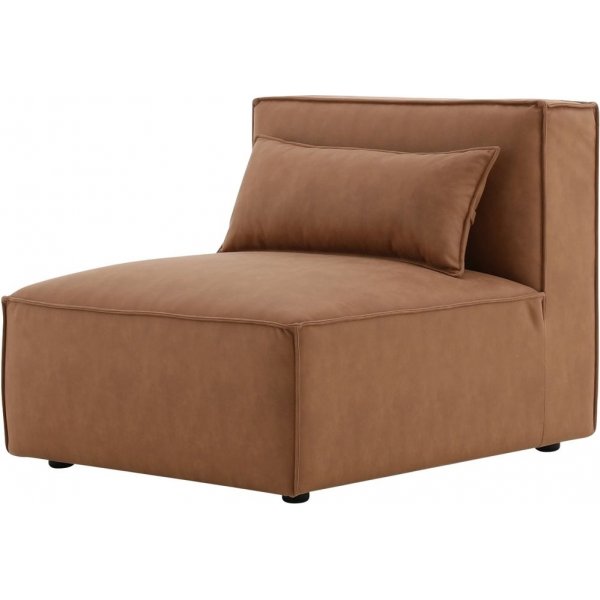 Luxuriöses modulares Sofa - Mittelteil 2 - Braun