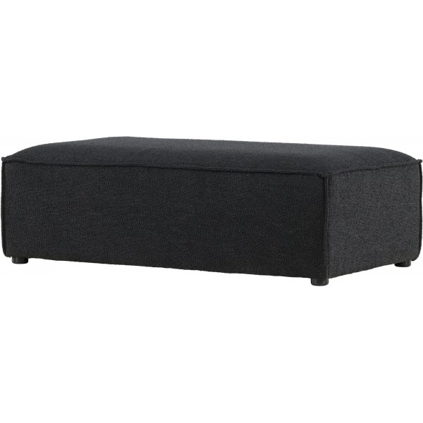 Gillholmen Pouf - Schwarzer Bouclé Gillholmen Pouf - Schwarzer Bouclé