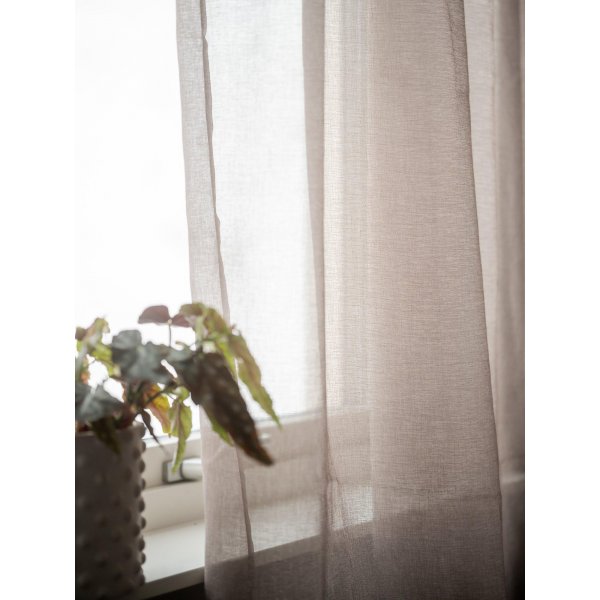 Rimy Vorhang 2er-Pack 2 x 140 x 300 cm - Nougat