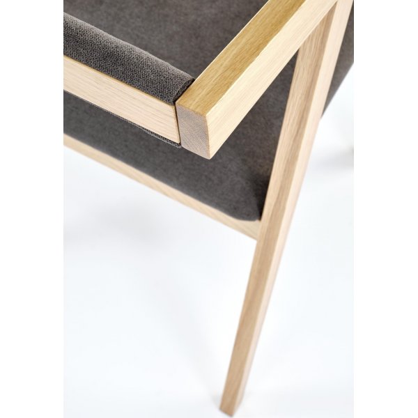 Java Esszimmerstuhl - Grau/Eiche Java Esszimmerstuhl - Grau/Eiche