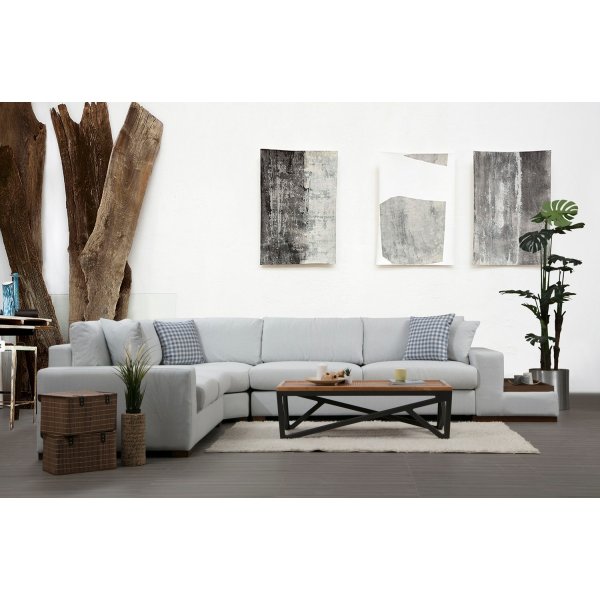 Ecksofa Lombardo - Beige Ecksofa Lombardo - Beige