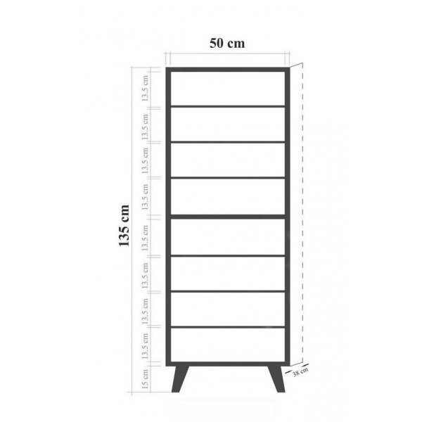 Filinta Schuhschrank Mosaik - Sonoma Eiche Filinta Schuhschrank Mosaik - Sonoma Eiche