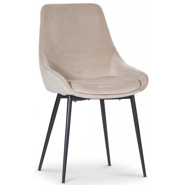 Plaza Essgruppe, Marmortisch mit 4 Theo Samtstühlen - Beige/Weiß/Schwarz + Fleckentferner für Möbel Plaza Essgruppe, Marmortisch mit 4 Theo Samtstühlen - Beige/Weiß/Schwarz + Fleckentferner für Möbel