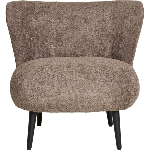 Covelo-Sessel - Braunes Bouclé Covelo-Sessel - Braunes Bouclé