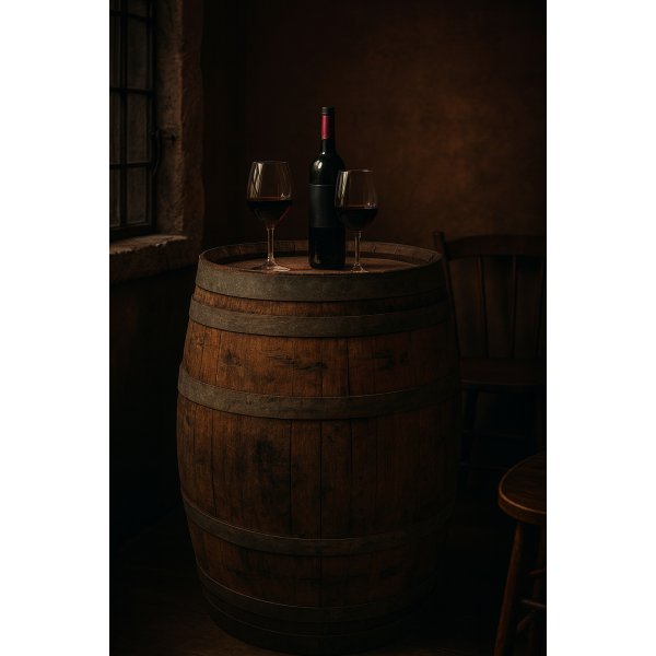 Dünner Bartisch aus Eiche im Vintage-Stil + Möbelfüße Dünner Bartisch aus Eiche im Vintage-Stil + Möbelfüße