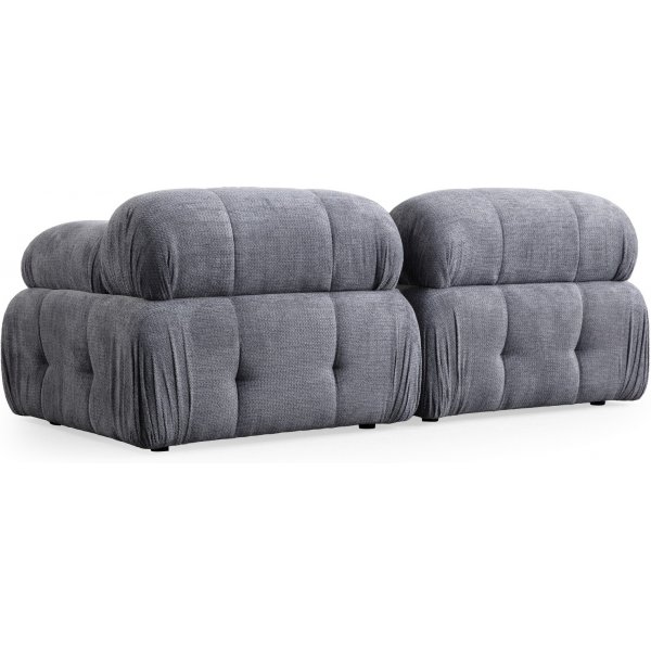 Petite 2-Sitzer-Sofa - Grau Petite 2-Sitzer-Sofa - Grau