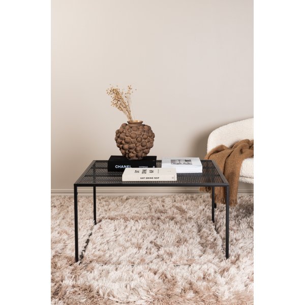 Netz Couchtisch 80 x 80 cm - Schwarz Netz Couchtisch 80 x 80 cm - Schwarz