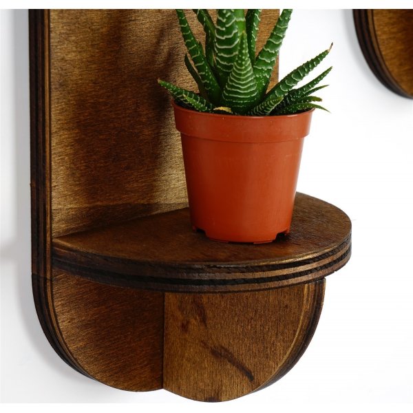 Rafa Wandregal 262 Walnuss