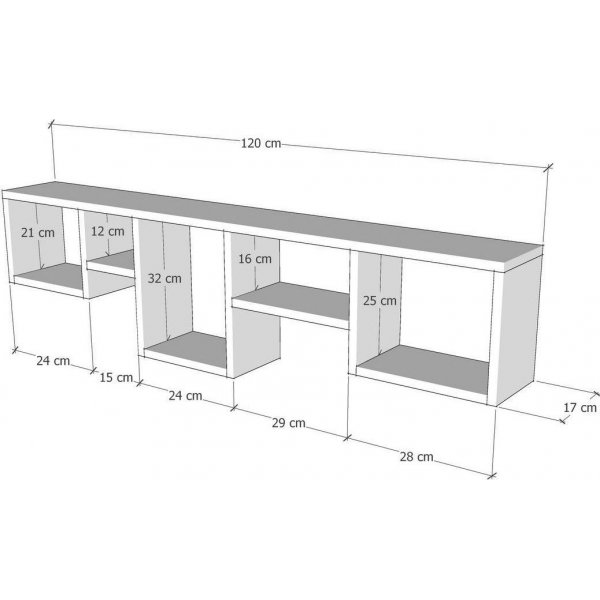 Amanos Wandregal - Gelb