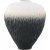 Scheibenvase 29 x 34 cm - Beige/Grau/Wei