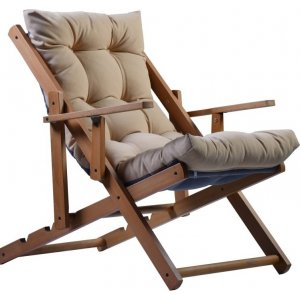 Ruhe-Liegestuhl - Beige + Fleckentferner für Möbel Ruhe-Liegestuhl - Beige + Fleckentferner für Möbel