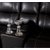 Enjoy Chicago Biosofa - 2-Sitzer-Sofa-Liegesessel (elektrisch) in schwarzem Kunstleder
