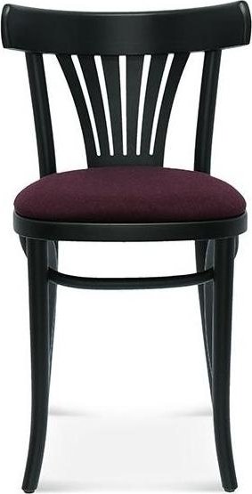 Nr. 788 Esszimmerstuhl mit Fcherrcken - Optionale Farbe von Rahmen und Polsterung