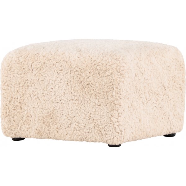 Frankie Hocker 50 x 50 cm - Beige Teddy Frankie Hocker 50 x 50 cm - Beige Teddy
