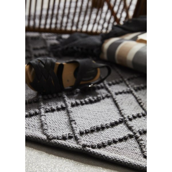 Alma Teppich 160 x 230 cm - Grau