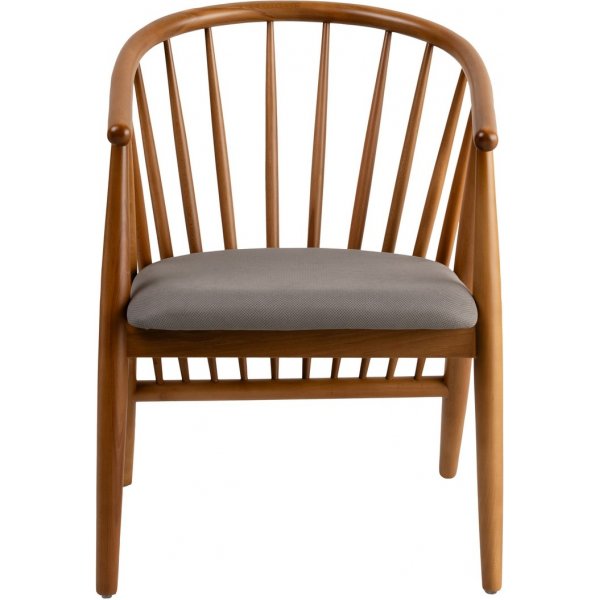 Doris Sessel - Eiche/Grau