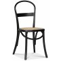 Solano Essgruppe: Tisch 90 cm inklusive 4 Ax Sthle - Schwarzer / Grauer Marmor