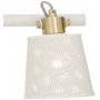 Frapino Deckenleuchte - Wei/Messing matt