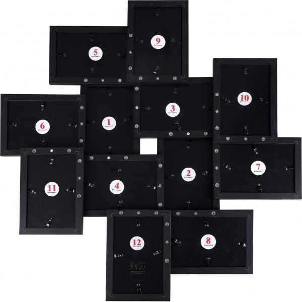 Indra Fotorahmen - Schwarz