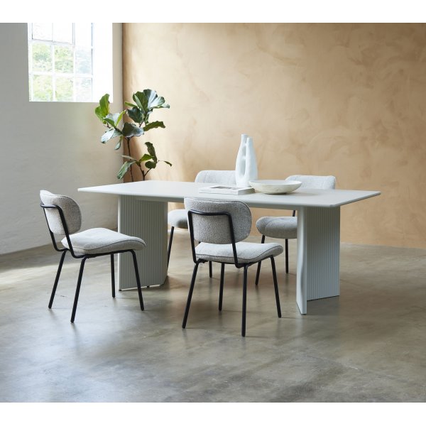 Martiana Esstisch 200 x 90 cm - Greige