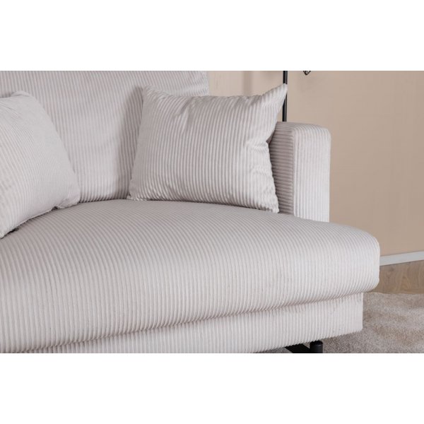 Hedlunda Sessel - Beige Kordsamt + Textilreinigung fr Mbel