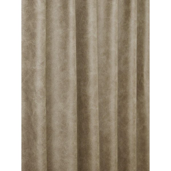 Lycke-Vorhang 1er-Pack 1 x 135 x 280 cm - Hellbraun