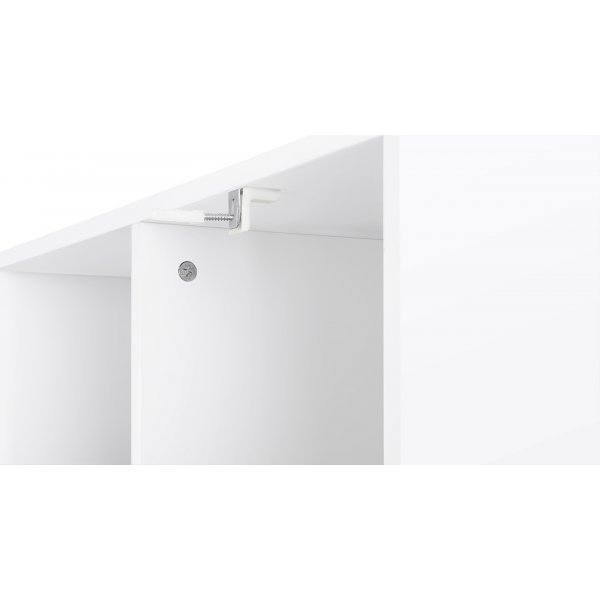 Bücherregal Johnny - Weiß Bücherregal Johnny - Weiß