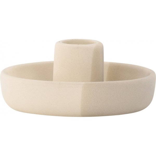 Otis Kerzenhalter - Beige/Grau