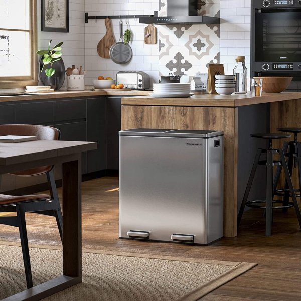 Daloa Mülleimer 60 l - Silber Daloa Mülleimer 60 l - Silber