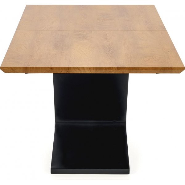 Becca Esstisch 160-220 cm - Eiche/schwarz Becca Esstisch 160-220 cm - Eiche/schwarz