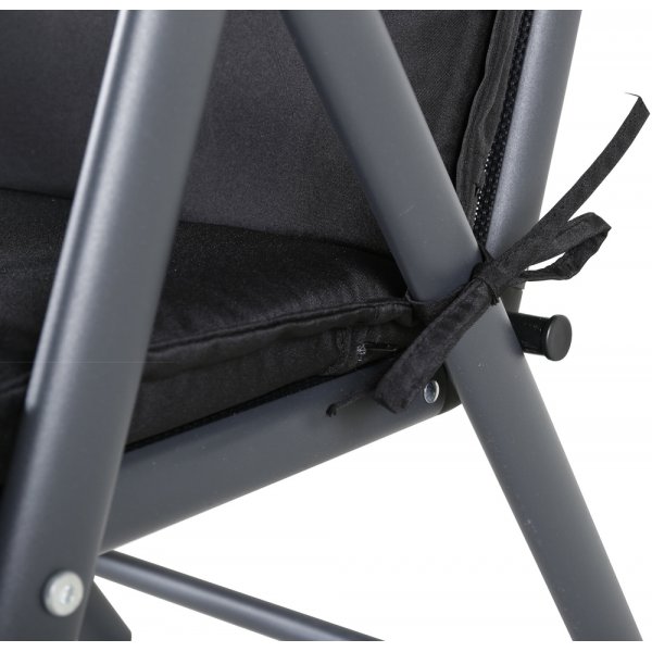 Heimkissen 5-Positionen mit Kopfkissen - Schwarz Heimkissen 5-Positionen mit Kopfkissen - Schwarz