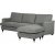 Howard Watford Deluxe Diwansofa - Dunkelgrau