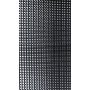 Maja Raumteiler / Industriewand kariertes Glas 90x200 cm Schwarz