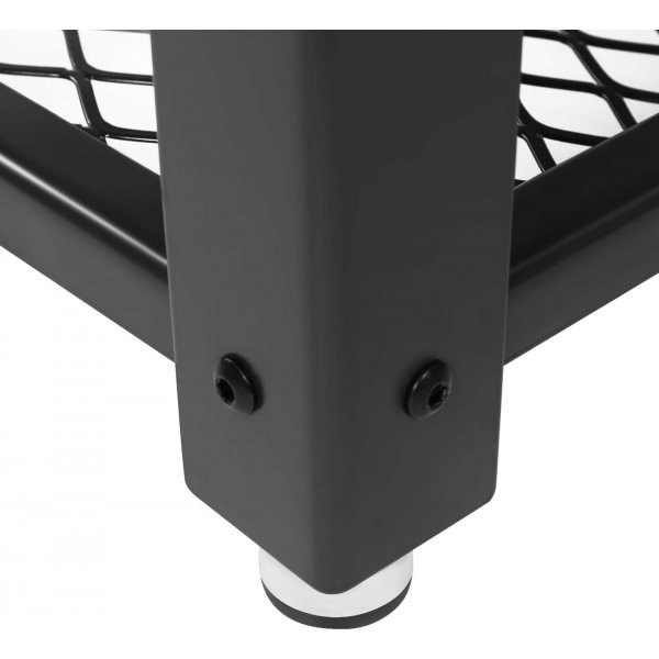 Freddie Beistelltisch 45 x 45 cm - Braun/Schwarz